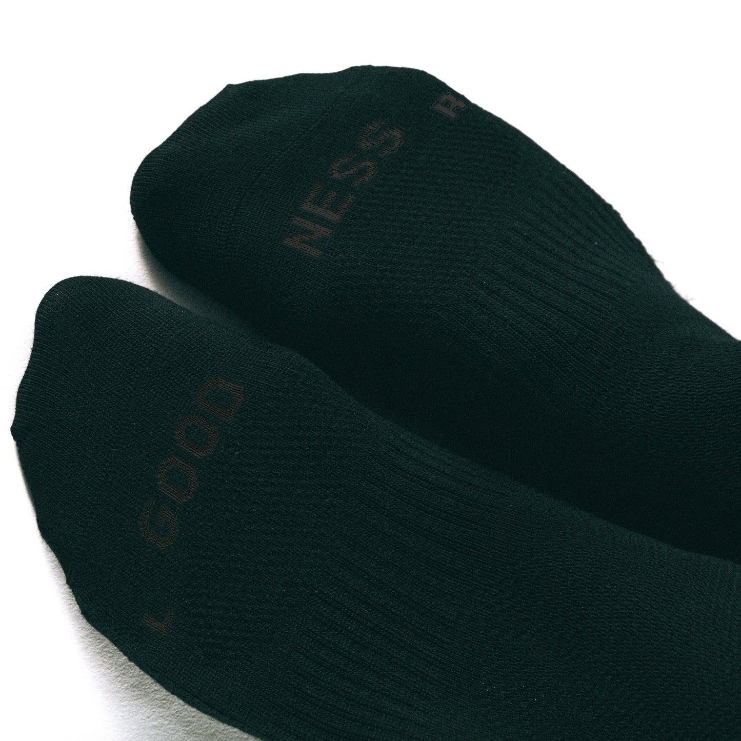 merino socks, zehendetail, schwarze merino socken, cycling socken made in germany, stricksocke, schwarz mit schwarzer schrift